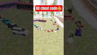 viral all cheat code 🤩 Indian bike driving 3D game 🎮💯  cheat code#viral #trand #shorts
