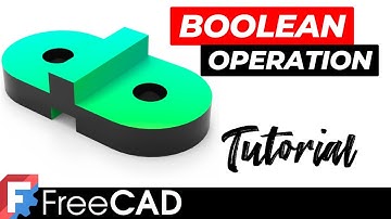 FreeCAD 1.0 - Complete Beginner Tutorial Step by Step Exercise 14 Bolean Operation