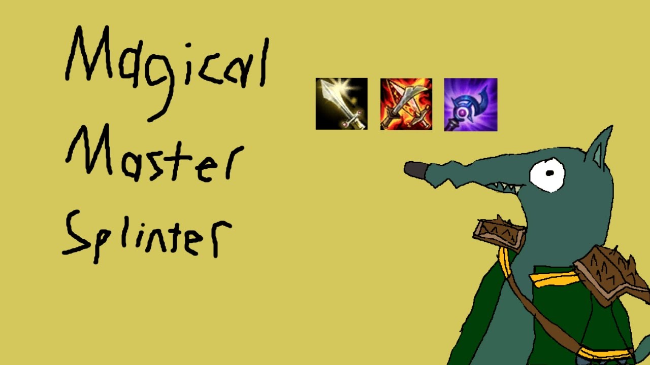 Magical Master Splinter - YouTube