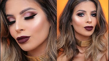 FALL Vampy Makeup Tutorial & Outfit