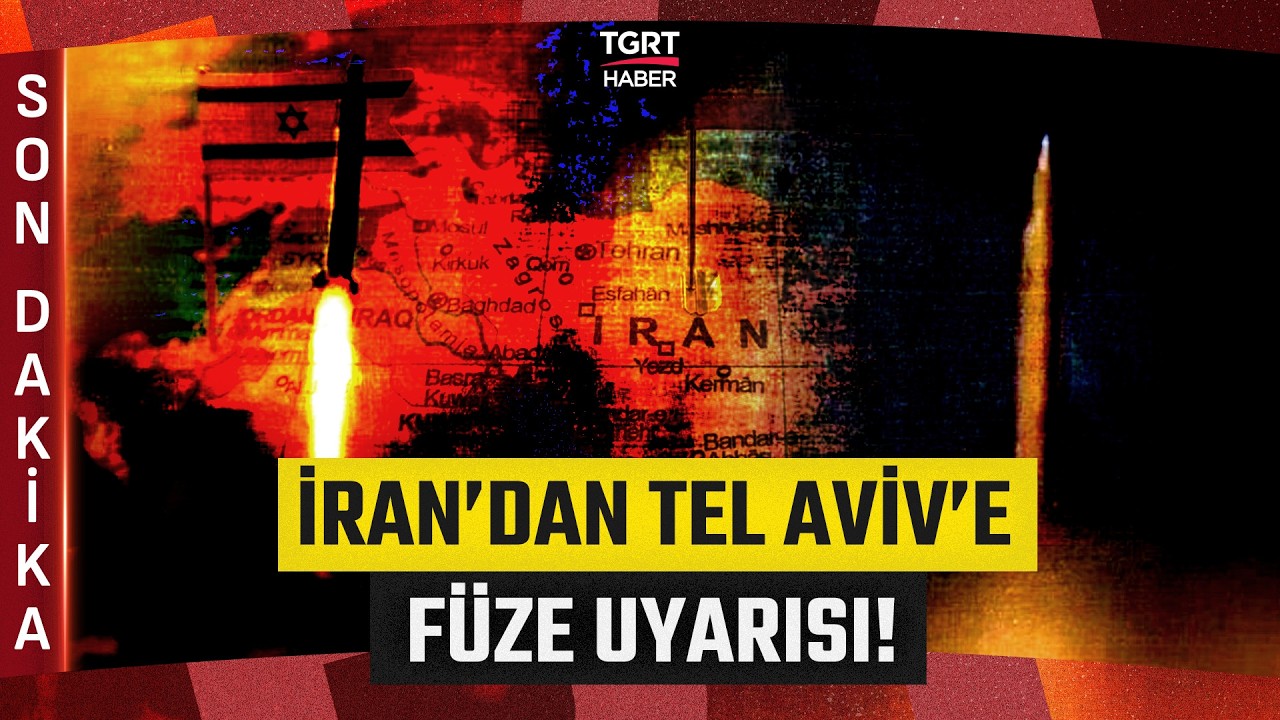 #SONDAKİKA | İran'dan İsrail'e Yoğun Misilleme Saldırısı! Tel Aviv İçin Füze Uyarısı Yapıldı