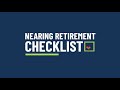 Nearing retirement checklist  ipers