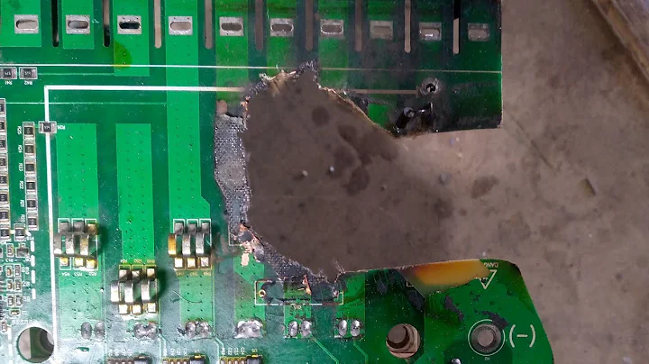 INVT VFD FULLY DEAD POWER BOARD REPAIRING