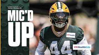 Mic'd Up: Zaire Franklin