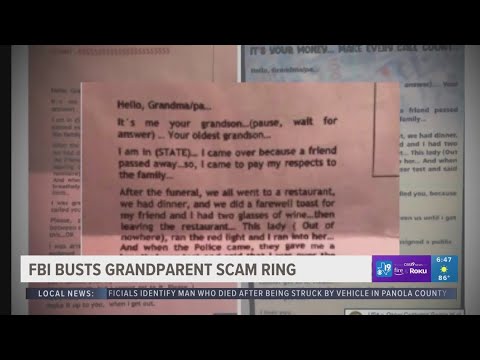 FBI busts scam ring targeting elderly and grandparents - YouTube