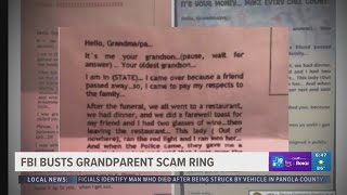 FBI busts scam ring targeting elderly and grandparents