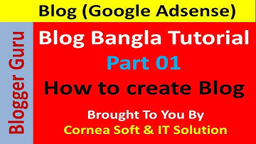 How To Create A Blog Bangla Tutorial Part 01 || Hosted Google Adsense || Latest Blog Video 2018