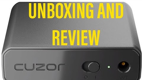 Cuzor Mini UPS Unboxing || Review || Jio router power backup || wifi router power backup