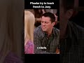 Phoebe try teach french to Joey. | Friends.