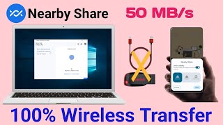 कोई भी file transfer करें nearby share से | Mobile PC दोनों में काम करे screenshot 5