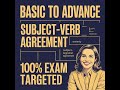 Part -2 Subject-Verb Agreement & Common Errors | SSC CGL, CHSL, CPO, Bank PO/Clerk, IBPS, DSSSB