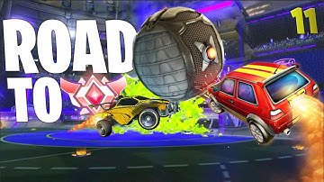 Road to GC Using NO Mechanics (game 11) | Rocket League