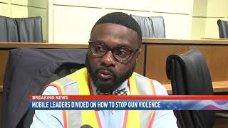 Mobile city leaders divided on how to stop gun violence - NBC 15 WPMI
