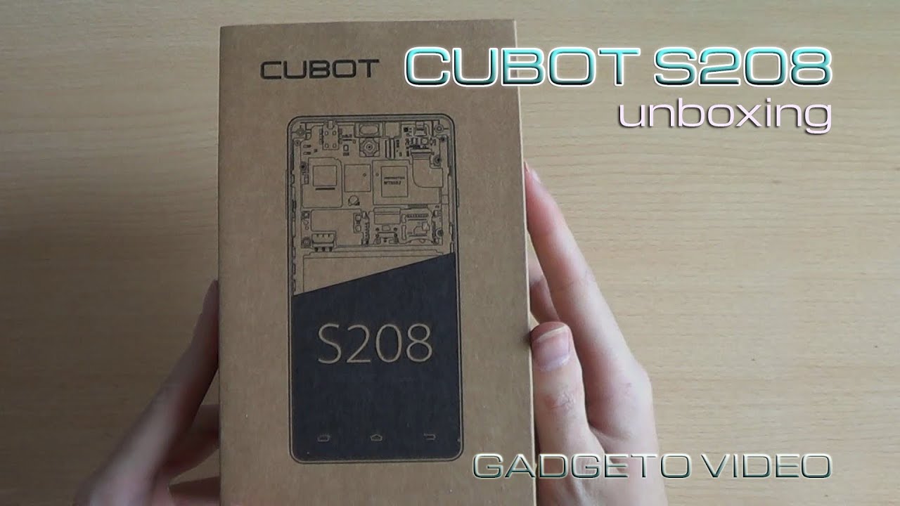 Cubot S208 [Unboxing]
