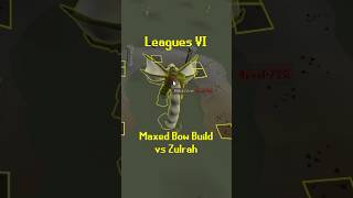 Twisted Bow vs Zulrah | OSRS Leagues VI #osrsshorts #osrs #gamingshorts
