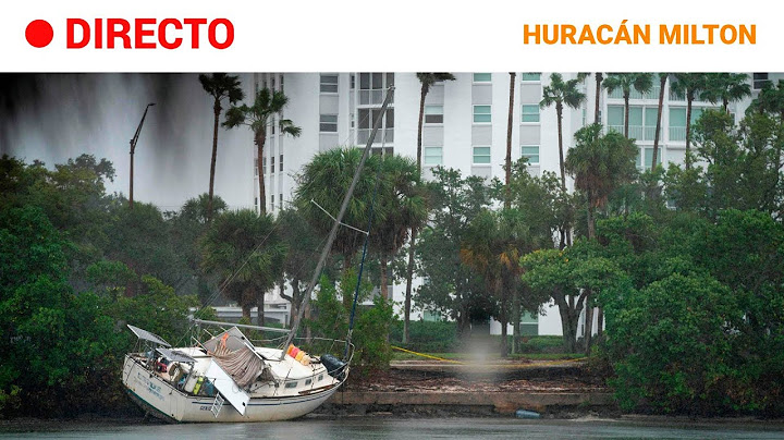MILTON: El PODEROSO HURACÁN llega a la COSTA OESTE de FLORIDA | RTVE Noticias