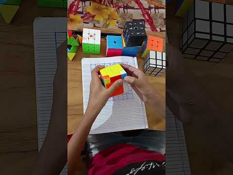 How to solve 4/4 Rubiks cube in easy way with algorithm #shots @chotucubesolver