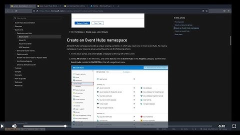 Exasol Kafka Connector Extension - Importing Data from Azure Event Hubs