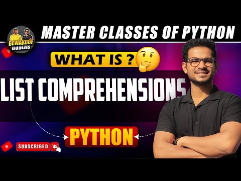 Unlock the Power of Python List Comprehensions! 🐍✨| by Prasanna sir | BEWAKOOF CODERS