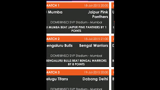 PRO KABADDI GOOGLE PLAY APP screenshot 4