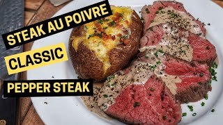 Steak Au Poivre Culinary Classics Sous Vide, Plus Twice Baked Potatoes
