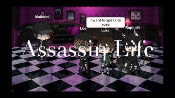 Assassin Life // Episode 6 // Gacha Life Serie // Murder Love Drama Story Devil Angel Demon Alpha