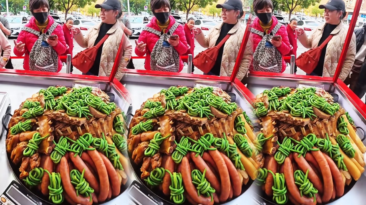 沉浸式体验摆摊！第一视角记录卖大锅卤菜的烟火气 #大锅卤菜 #沉浸式 #美食 #美食推荐 #摆摊 Vlog #第一视角