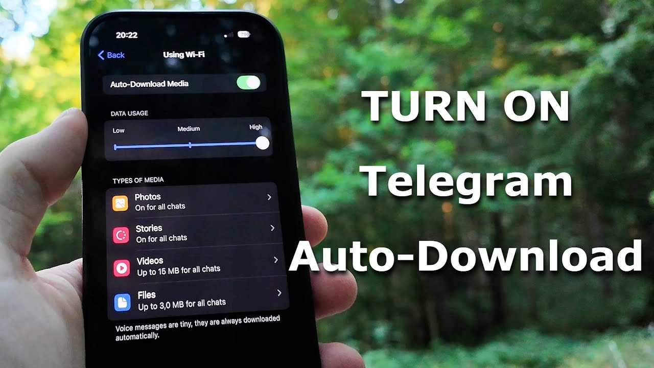 How To Make Telegram Auto Download Videos and Photos