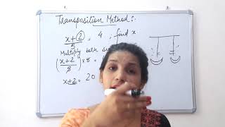 How to Solve Algebra Linear Equations - Transposition method (Lecture 4)