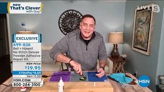 Bell + Howell No Stitch Deluxe Powder Adhesive Repair Kit screenshot 5