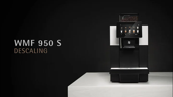 WMF 950 S (EN): Descaling your coffee machine