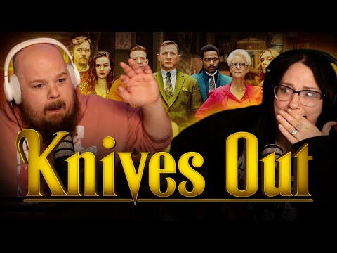 we couldn’t solve it | KNIVES OUT (REACTION) *First Time Watching*