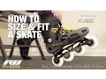 How to size  fit a skate