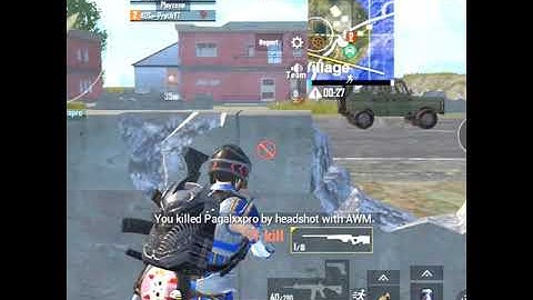 🔥 Running car headshot |😈 attitude status video | pubg mobile lite | 🇮🇳 awm headshot | #short