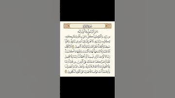 اخر آيتين من سورة البقرة 🌙 ثبت في الحديث أن من قرأهما في ليلة كفتاه (أي كفتاه من كل سوء وشر).