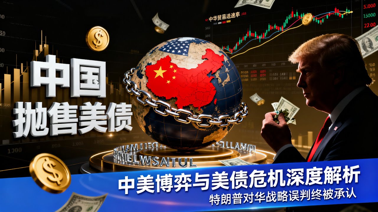 美国承认特朗普对华战略误判,美媒发现中国抛售美债:解析中美博弈与美债危机 #特朗普 #美国 #美国政府 #美国总统 #中美博弈 #中美角力 ...