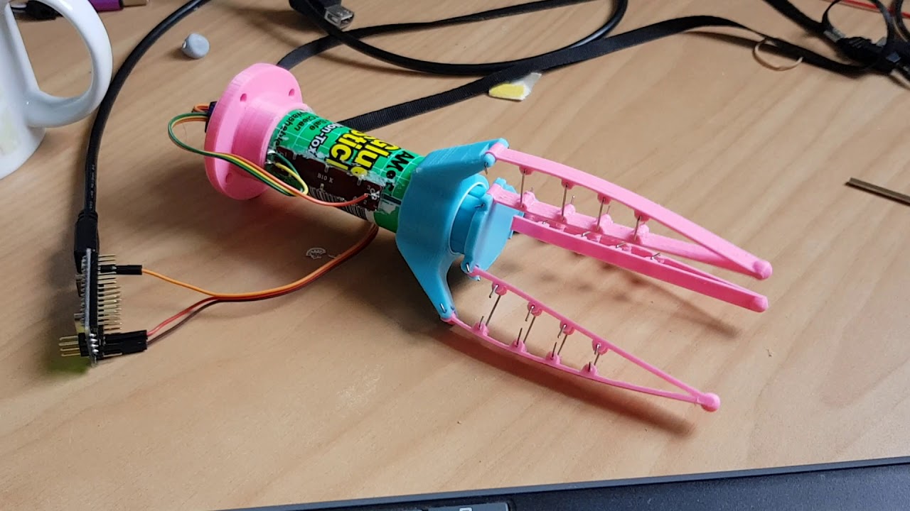 3d Printed Robotic Arm Gripper