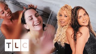 Mother Daughter Shower Together Every Morning Smothered