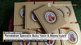 Buku Yasin Tahlil untuk 40 Hari | 081959994950 | Alm. Dra. Hj. Wiwik Tri Handayani ~ Gallery Grafis