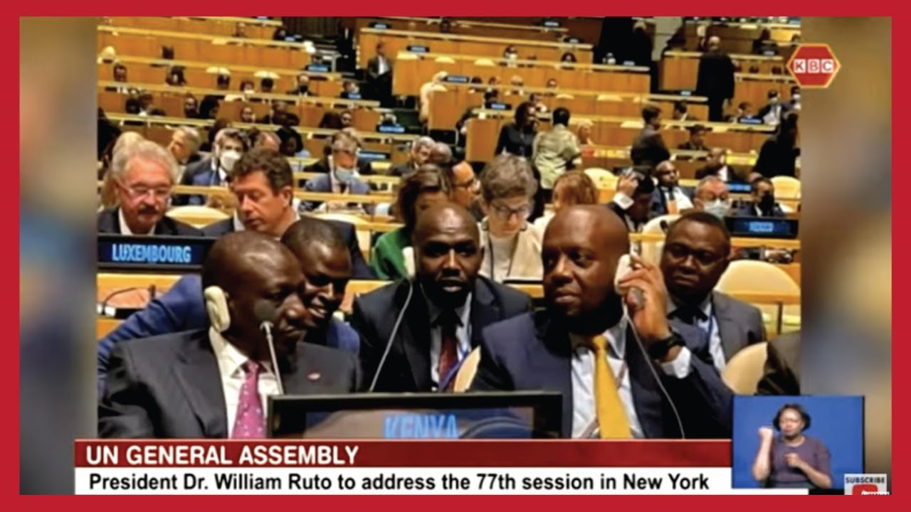 UN general meeting | President Ruto to address the 77th session in New ...