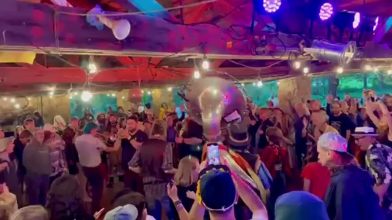 Adele's Rolling in the Deep on the floor of Sugarbush at 2025 Buttermilk Jamboree