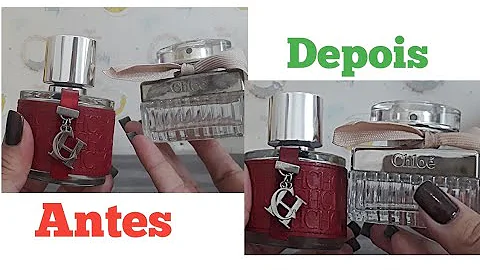 Como tirar cheiro de frasco de creme?