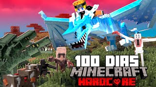 Sobrevivi 100 dias en el final de los tiempos en Minecraft Hardcore... Esto fue lo que pasó