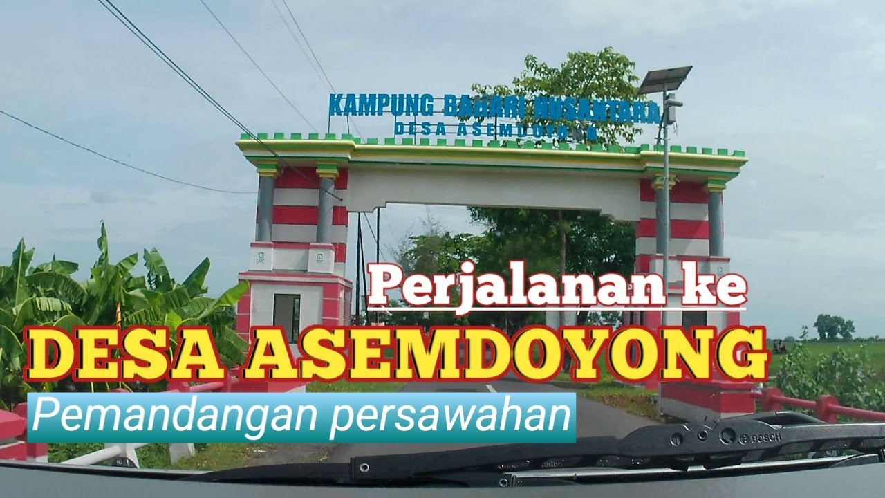 TRIP SERU PERJALANAN KE DESA ASEMDOYONG FULL TRIP 4K | MELIHAT NELAYAN TRADISIONAL ASEMDOYONG