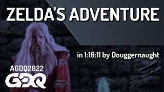 Zelda's Adventure by Douggernaught in 1:16:11 - AGDQ 2022 Online