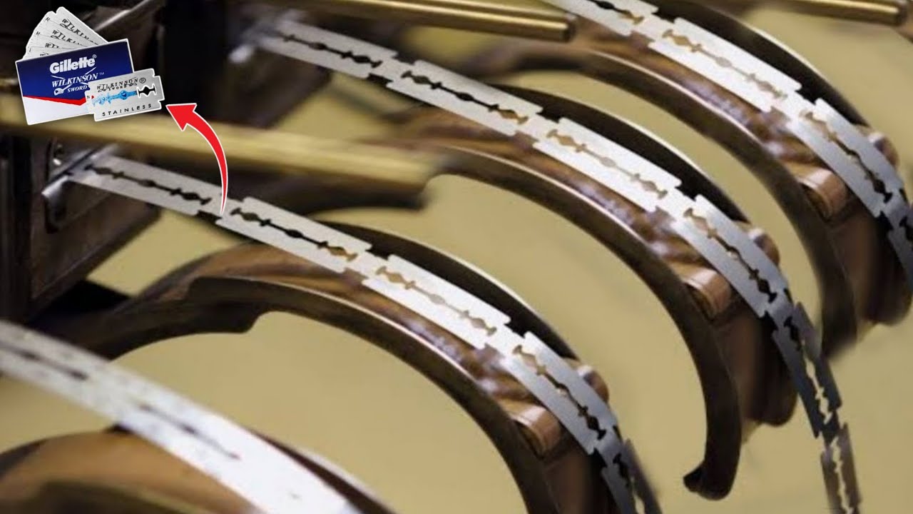 Razor Blade Manufacturing Process Razor Blade Kaise Banta Hai Razor