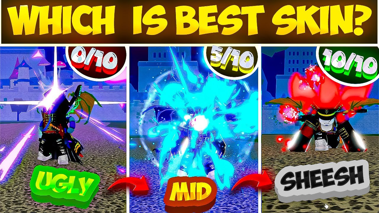 Какая кожура у фруктов Blox самая лучшая? 🤔