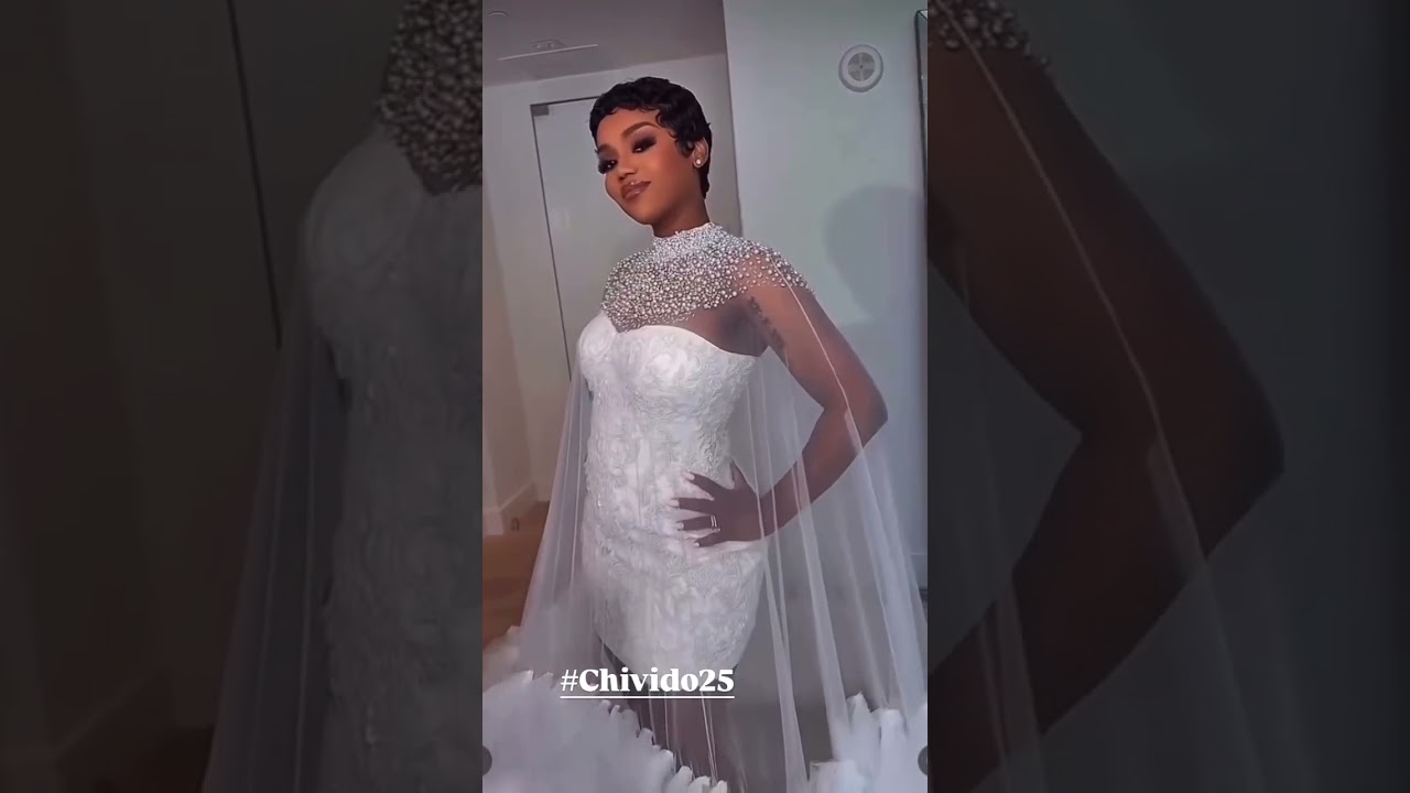 Meet the most beautiful bride Chioma @Davido 