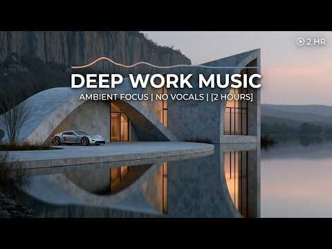 Deep Work Music | Minimalist Architecture & Smooth Jazz Instrumental for Maximum Focus Flow