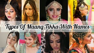 Types Of Maang Tikka With Names/Different types of maang tikka/#trendygirlneeti #maangtikka screenshot 2